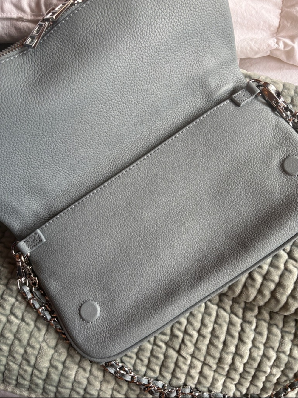 Zadig & Voltaire - Rock Crossbody - Leather - Blue - Picture 11 of 12